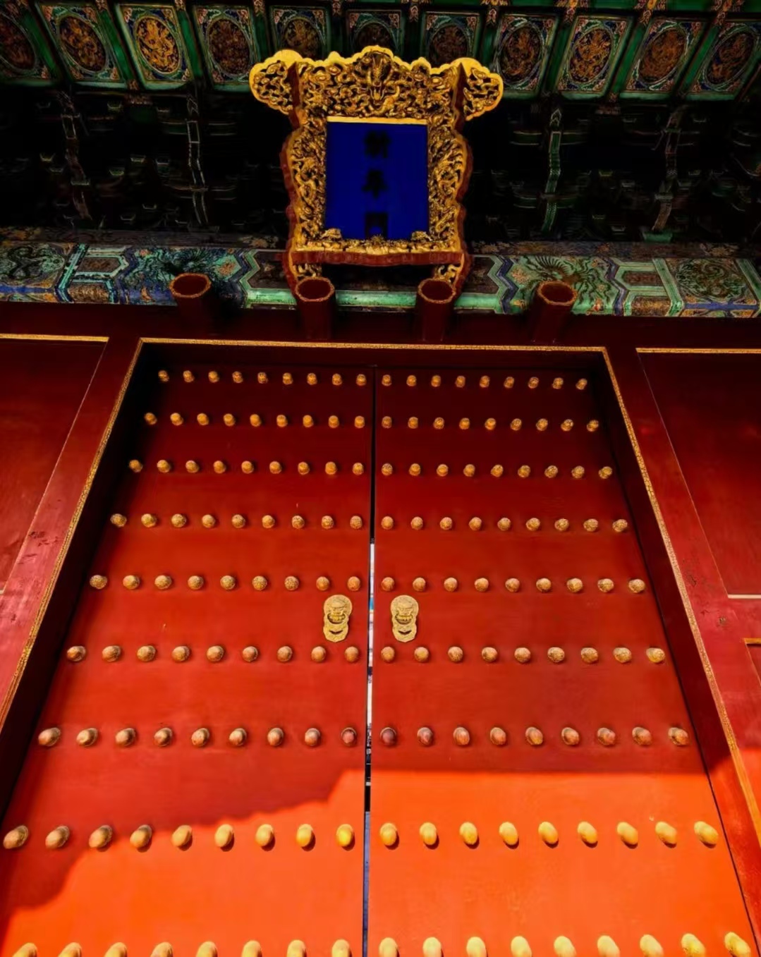The Geometry of Absolute Power: A Strategic Guide to The Forbidden City - door-studs