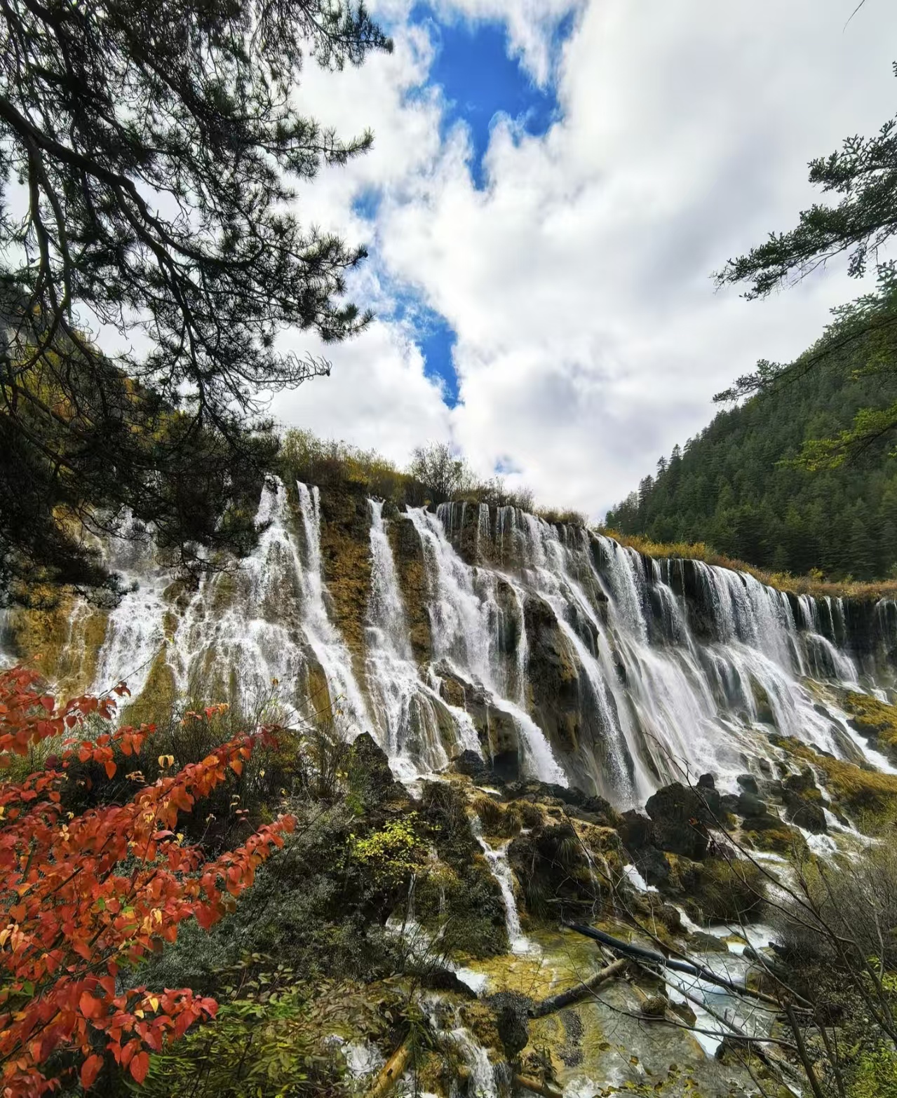 Nuorilang Falls Post-earthquake Restoration and UNESCO World Heritage 1992 — Jiuzhaigou travel guide 2026 Korascale.